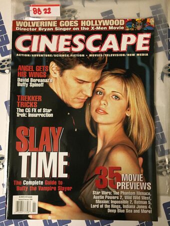 Cinescape Magazine Complete Guide to Buffy the Vampire Slayer – David Boreanaz, Sarah Michelle Gellar (Jan/Feb 1999) [8822]