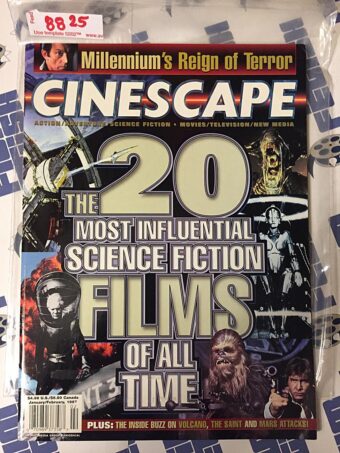 Cinescape Magazine – 20 Most Influential Science Fiction Films of All Time, Millennium TV Series (Jan/Feb 1997) [8825]