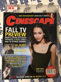 Cinescape Magazine – Fall 2000 TV Preview, Jessica Alba, Dark Angel (Sept/Oct 2000) [8826]