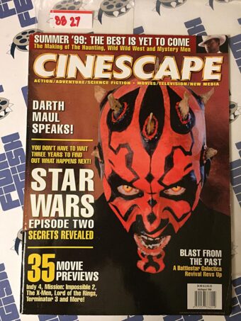 Cinescape Magazine – Star Wars Darth Maul Ray Park (July/Aug 1998) [8827]