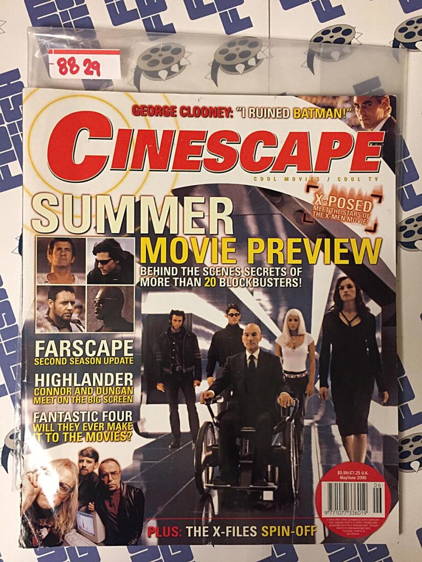 Cinescape Magazine X-Men Summer Movie Preview (2000) [8829]