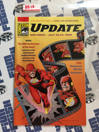 San Diego Comic-Con International 2006 Update Guide Brian Bolland Comic Flash Cover Art
