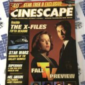 Cinescape Magazine The X-Files, Gillian Anderson, David Duchovny (Sept/Oct 1997) [8848]