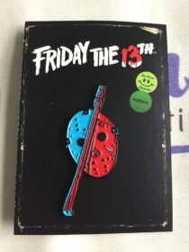 Friday the 13th Part III 3D Enamel Pins Designed by Ghoulish Gary Pullin