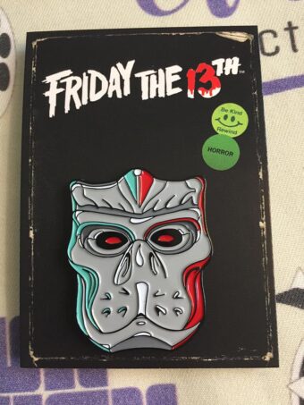 Friday the 13th: Jason X Enamel Pins Designed by Ghoulish Gary Pullin Waxwork