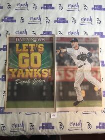 Daily News Newspaper Spread New York Yankees Derek Jeter, Alex Rodriguez [V04]