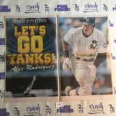 Daily News Newspaper Spread New York Yankees Derek Jeter, Alex Rodriguez [V04]