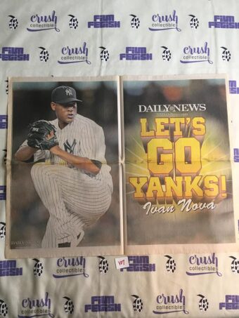 Daily News Newspaper New York Yankees Ivan Nova, Jorge Posada [V07]
