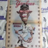 New York Daily News 2001 World Series Yankees Set of 6 Pullout Caricature Posters [V30]