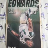 New York Daily News New York NFL Football Jets Braylon Edwards Poster [V32]