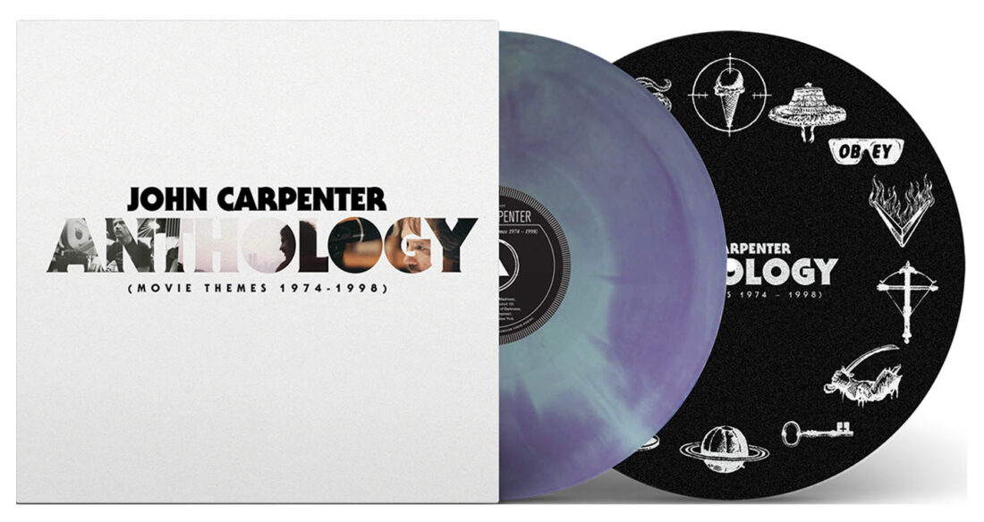 John Carpenter Anthology: Movie Themes 1974-1998 Limited Edition Green Purple Galaxy Vinyl with Slipmat