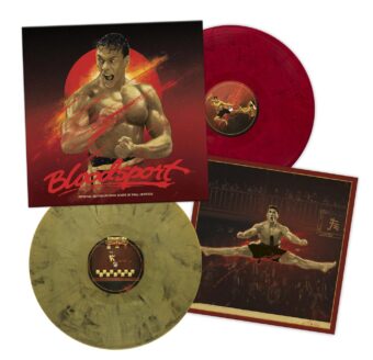 Bloodsport Original Motion Picture Soundtrack Score 2-Disc Colored Vinyl Edition by Paul Hertzog