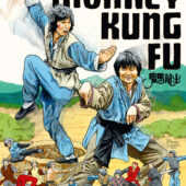 Shaw Brothers Monkey Kung Fu movie poster by “Kung Fu” Bob O’Brien