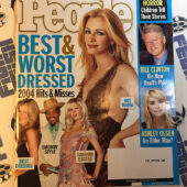 People Magazine (September 20, 2004) Ashley Olsen, Bill Clinton, Julia Roberts Cover [12145]