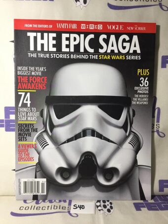 The Epic Saga Magazine (2015) Daisy Ridley, John Boyega Oscar Isaac  Stormtrooper [S40]