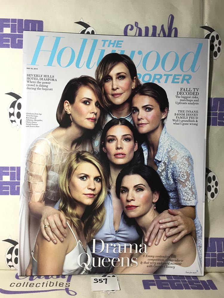 The Hollywood Reporter Magazine (May 2014) Keri Russell Sarah Paulson Claire Danes Vera Farmiga [S57]