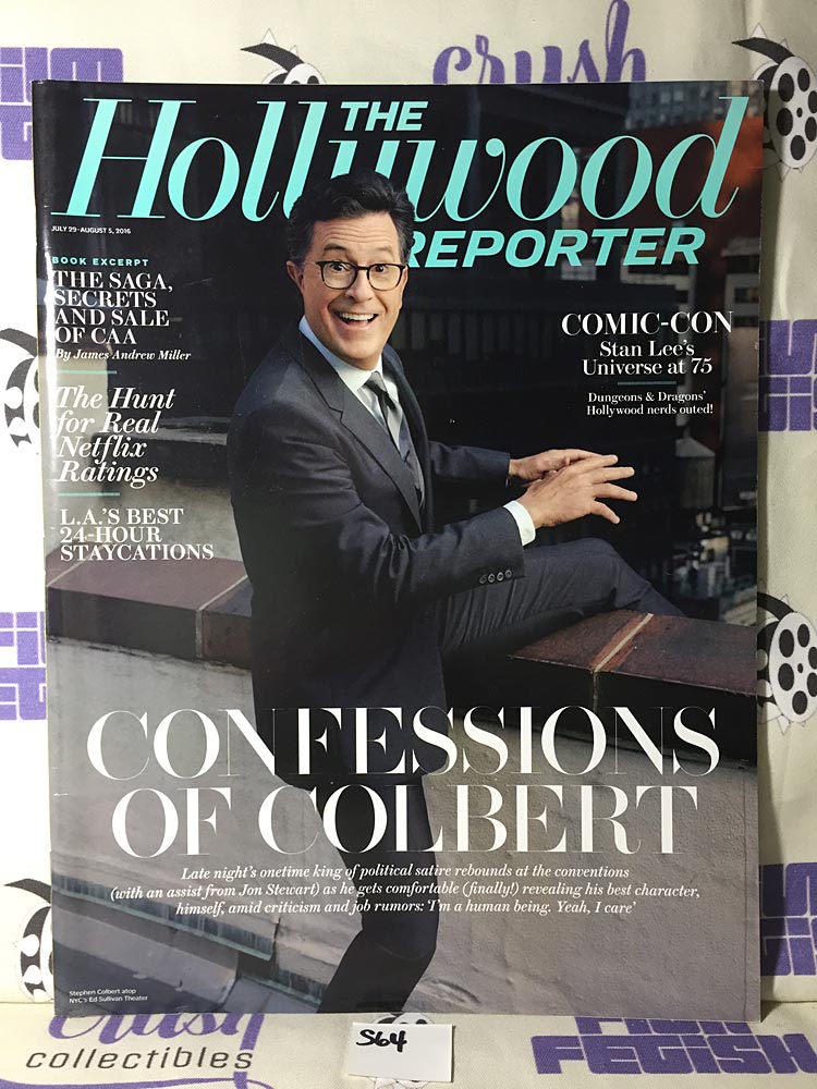 The Hollywood Reporter Magazine (June 29, 2016) Stephen Colbert  Stan Lee [S64]