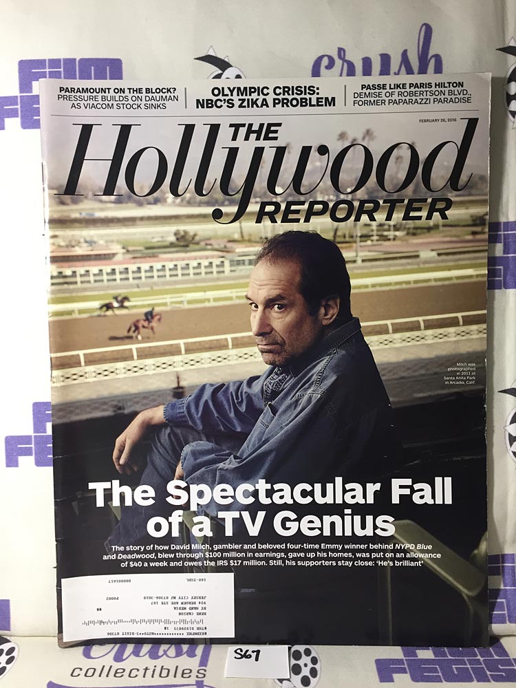 The Hollywood Reporter Magazine (Feb 26, 2016) David Milch [S67]