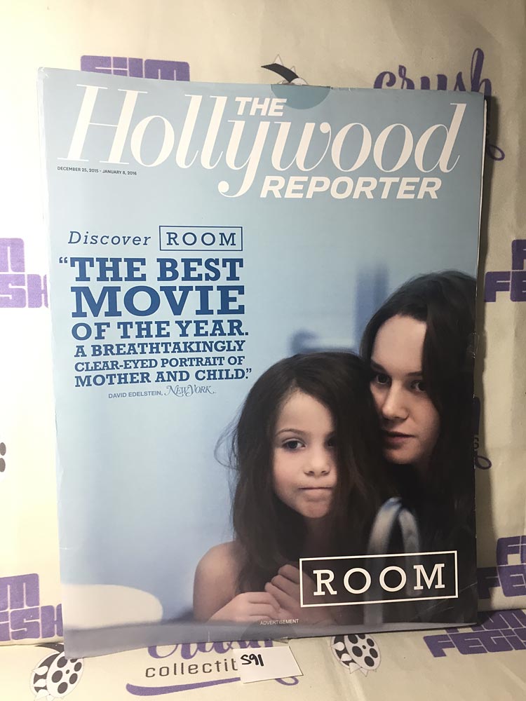 The Hollywood Reporter (December 25, 2015) Brie Larson, Jennifer Lawrence, Roman Polanski [S91]