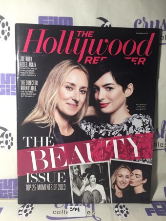The Hollywood Reporter (November 22, 2013) Anne Hathaway, Kate Lee, Joe Roth [S94]