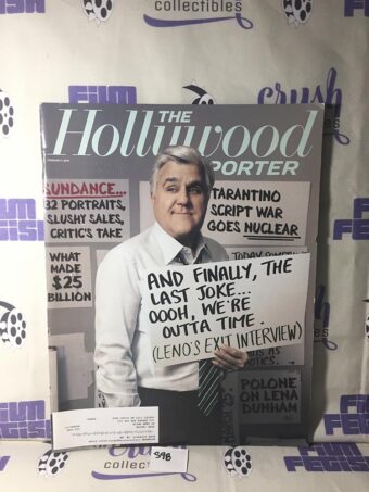 The Hollywood Reporter (February 7, 2014) Jay Leno, Quentin Tarantino, Lena Dunham [S98]