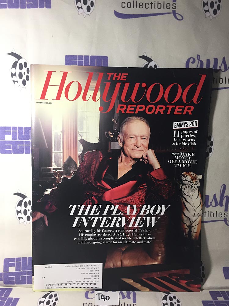 The Hollywood Reporter (September 30, 2011) Hugh Hefner [T40]