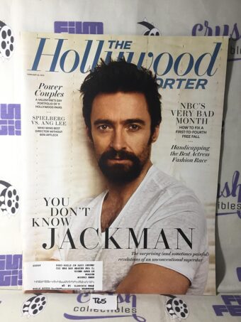 The Hollywood Reporter (February 22, 2013) Hugh Jackman Ang Lee Steven Spielberg [T65]
