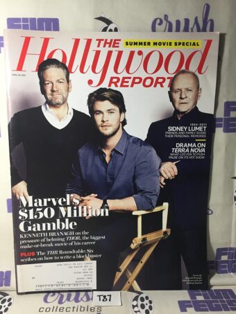 The Hollywood Reporter (April 22, 2011) Kenneth Branagh Chris Hemsworth Anthony Hopkins [T87]