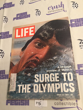 Life Magazine (August 18, 1972)  Mark Spitz [F45]
