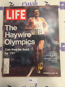 Life Magazine (Sep 22, 1972) Frank Shorter The Haywire Olympics [F46]