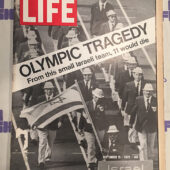 Life Magazine (Sep 15, 1972) Olympic Tragedy, Shadow of Death at Munich [F47]