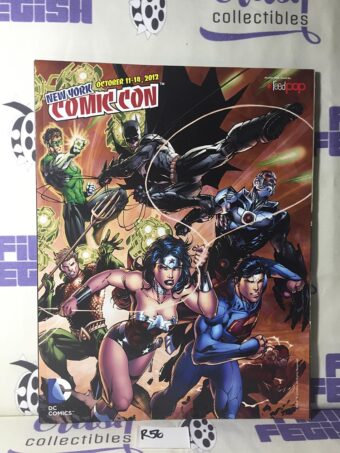 New York Comic Con Program Guide (Oct 11 2012) DC Comics  [R56]