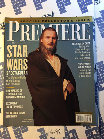 Premier Magazine (May 1999) Liam Neeson Ewan McGregor Natalie Portman Jake Loyd   [698]