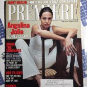 Premiere Magazine (2001) Angelina Jolie Russel Crowe John Malkovich Dennis Quaid [9115]
