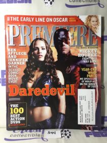 Premiere Magazine (Feb 2003) Daredevil Ben Affleck Jennifer Garner Mickey Rourke [S44]