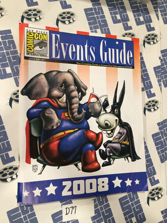 San Diego Comic-Con Magazine (July 24, 2008) Events Guide [D77]