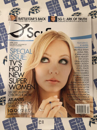 Sci Fi Magazine (April 2008) Laura Vandervoort Eve Myles Missy Peregrym [E11]