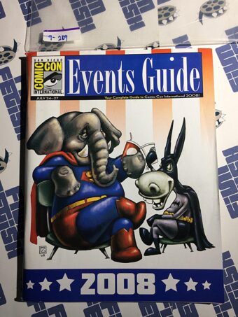 San Diego Comic-Con Magazine (July 24, 2008) Events Guide [9209]