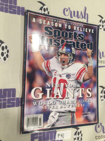 Sports Illustrated Magazine (Feb 13, 2008) Eli Manning New York Giants World Champions Super Bowl XLII [F41]