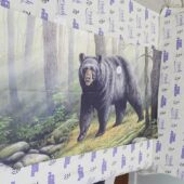 Bear in the Woods 27×51 inch Licensed Beach Towel [T07]