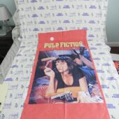 Pulp Fiction Original Movie Poster Uma Thurman 27×51 inch Licensed Beach Towel [T20]