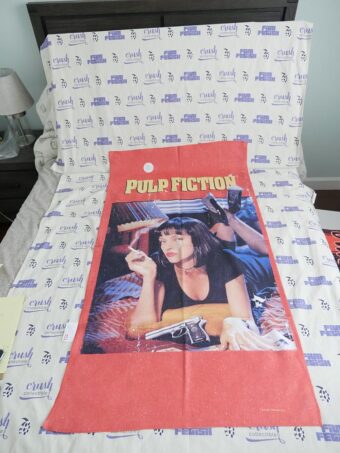 Pulp Fiction Original Movie Poster Uma Thurman 27×51 inch Licensed Beach Towel [T20]