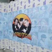 The Three Stooges 27×51 inch Licensed Beach Towel Moe, Larry, Curly [T23]