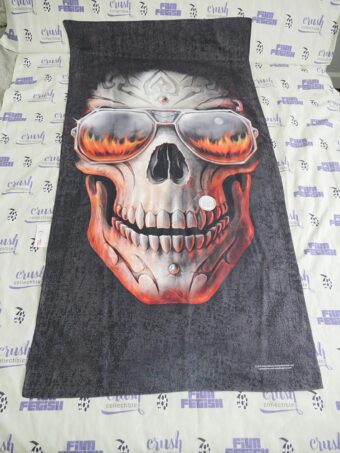 Skull Horror Fantasy Art Work Anne Stokes 27×51 inch Licensed Beach Towel [T26]