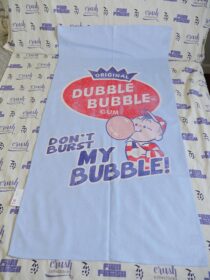 Original Dubble Bubble Chewing Gum 27×51 inch Licensed Beach Towel [T51]