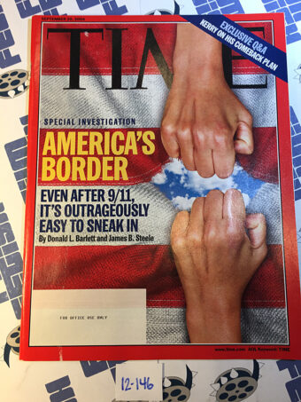 Time Magazine (September 20, 2004) America’s Border [12146]