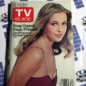 TV Guide Magazine (August 23, 1980) Genie Francis [9097]