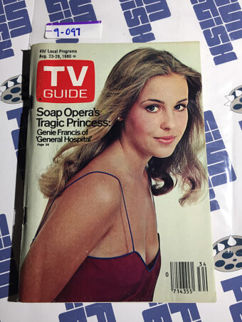TV Guide Magazine (August 23, 1980) Genie Francis [9097]
