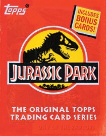 Jurassic Park: The Original Topps Trading Card Series Hardcover Edition + Bonus Cards