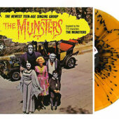 The Munsters Limited Orange with Black Splatter Vinyl Edition